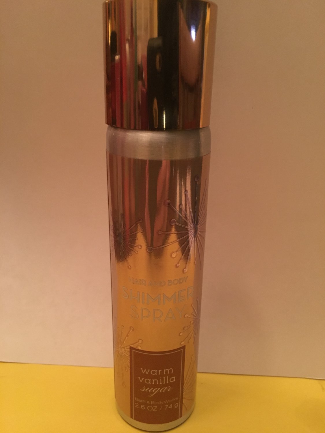 Bath & Body Works Warm Vanilla Sugar Hair and Body Shimmer Spray