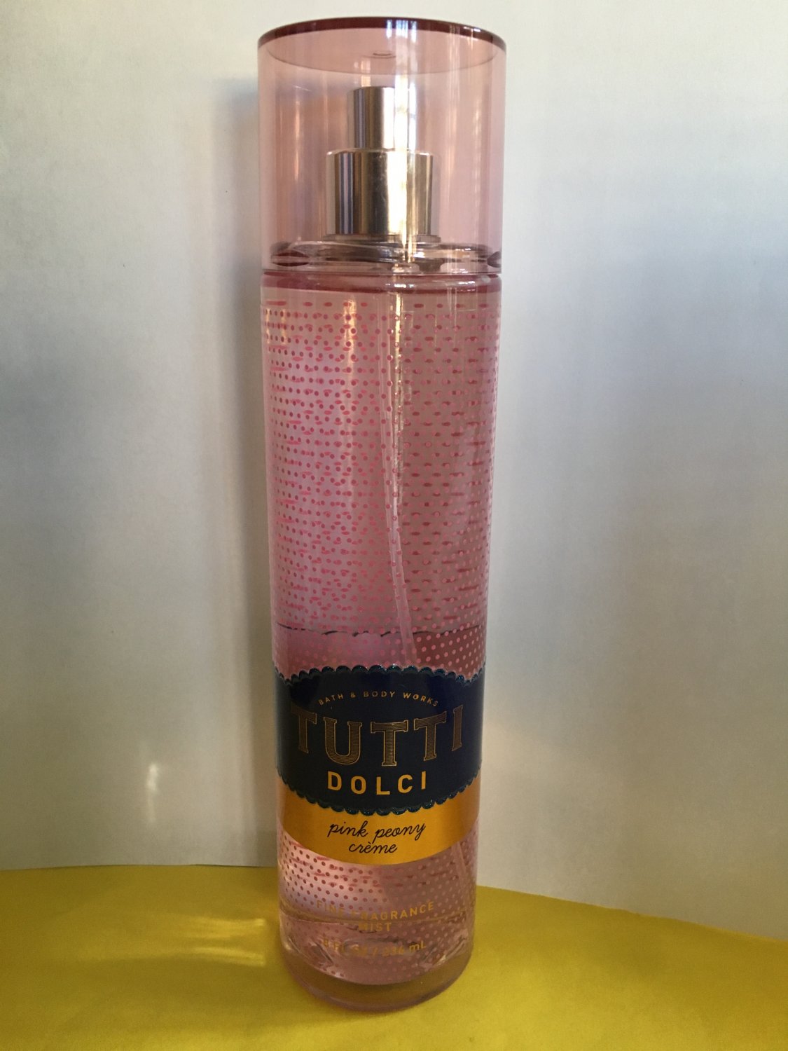 Bath & Body Works Tutti Dolci Pink Peony Creme Fine Fragrance Mist Full ...