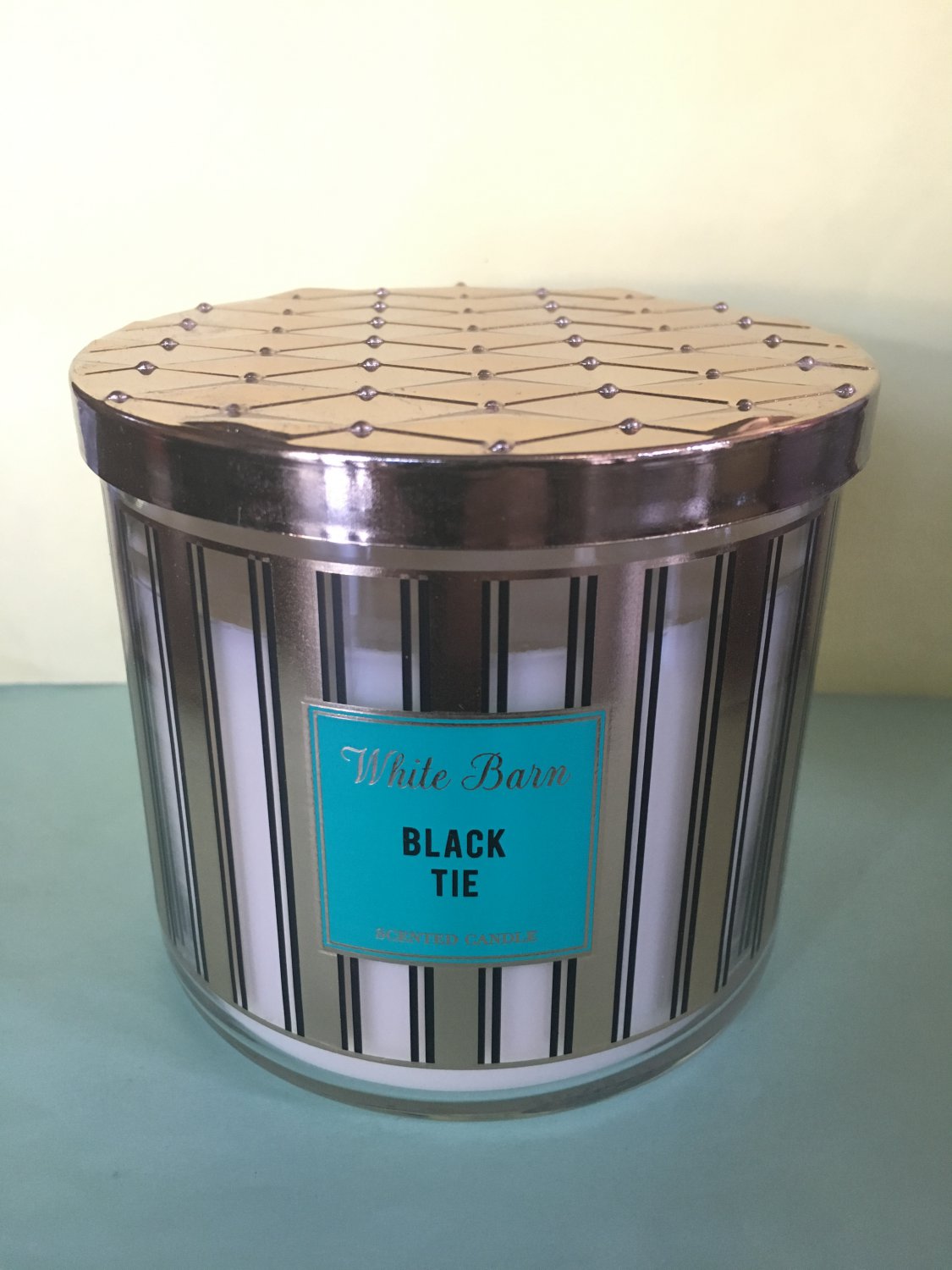 Bath & Body Works New York Black Tie 3 Wick Candle Large