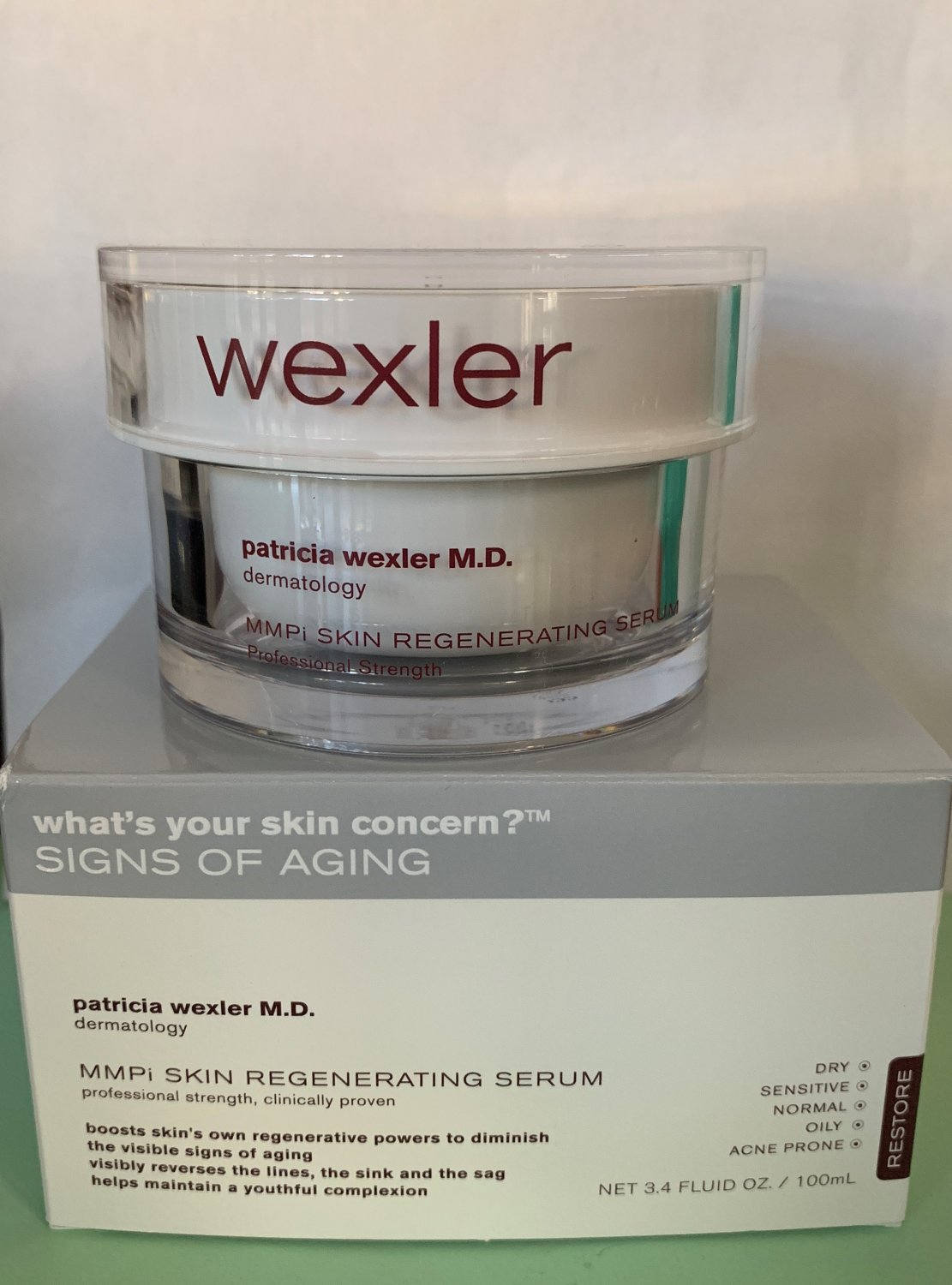 Bath & Body Works Wexler MMPi Skin Regenerating Serum XL 3.4 oz Jar