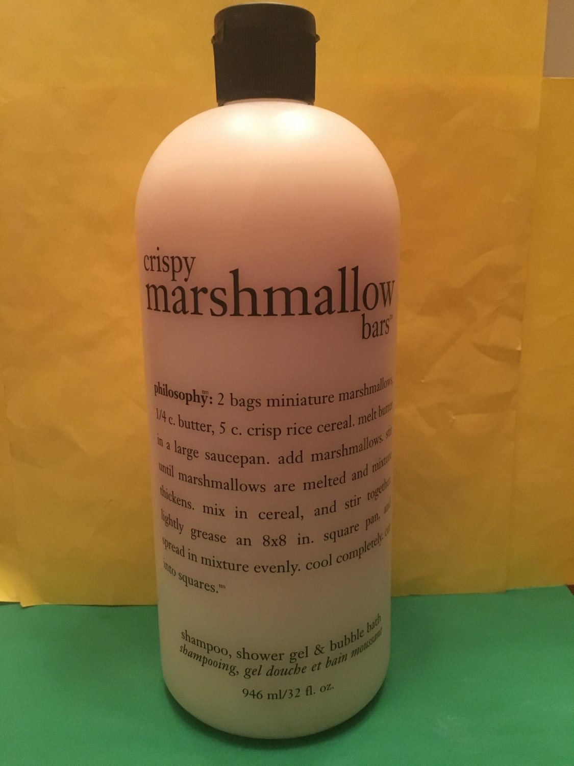 Philosophy XL As Is Crispy Marshmallow Bars 3 in 1 Shampoo, Bubble Bath