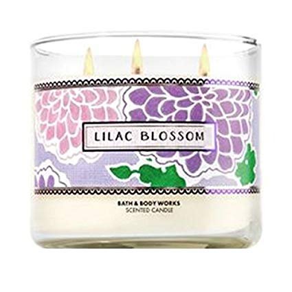 Bath & Body Works Lilac Blossom 3 Wick Candle