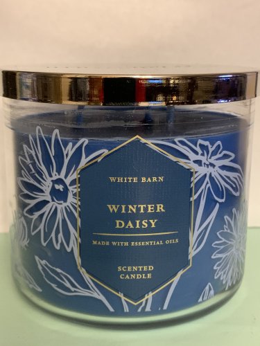 1 Bath & Body Works WINTER DAISY 3-Wick Candle Large 