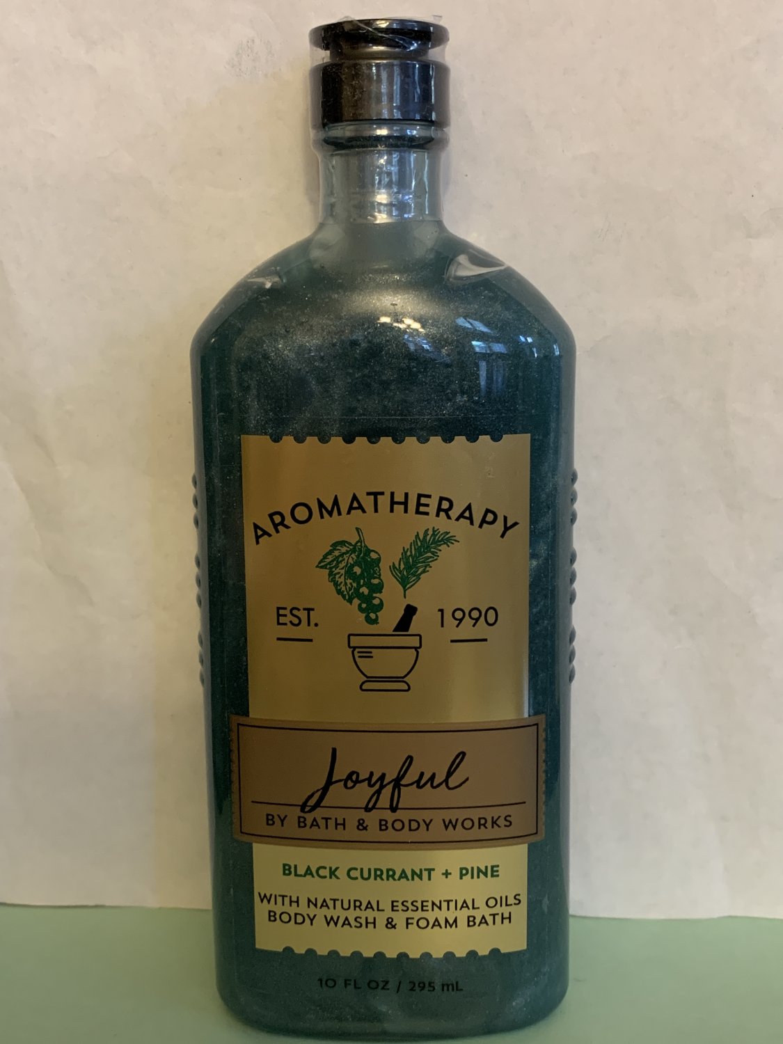 Bath & Body Works Aromatherapy Black Currant Pine Foam Bath Large Full Size