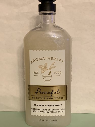 Bath & Body Works Aromatherapy Tea Tree Peppermint Foam Bath Large Full Size