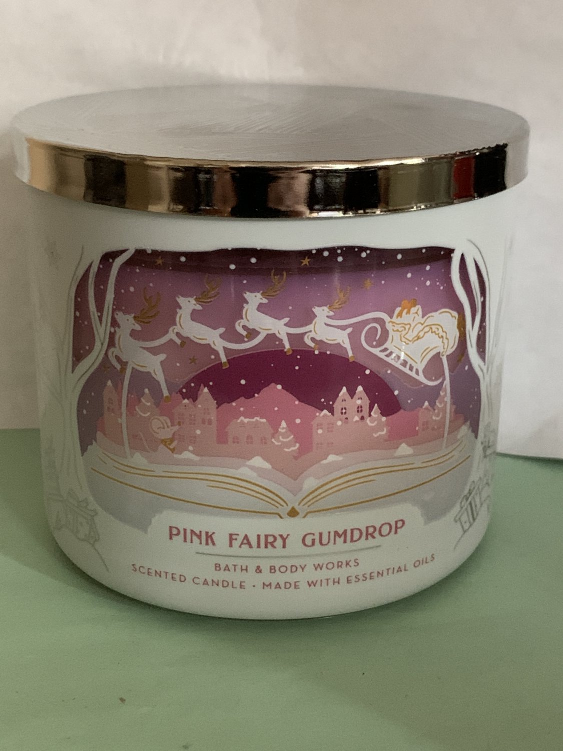 pink fairy gumdrop candle bath and body works