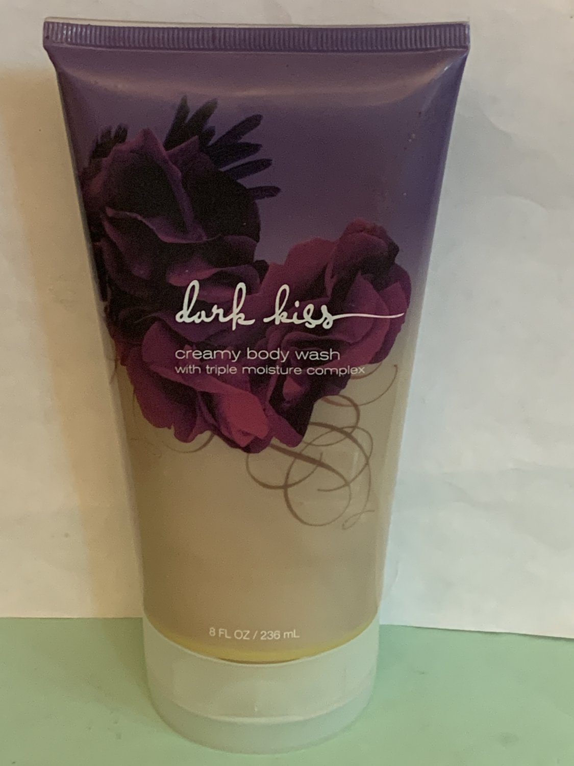 Bath And Body Works Dark Kiss Creamy Body Wash Large Full Size