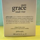 Philosophy Pure Grace Nude Rose Whipped Body Creme Rare 16 oz New