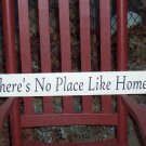 There's No Place LIke Home - Shabby Decorative Wood Vinyl Sign