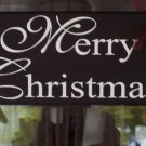Merry Christmas Decorative Holiday Accent Wood Sign