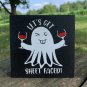 Fall Halloween Sign Ghost for Tabletop Tiered Tray Counter Home Decor by Heartfelt Giver