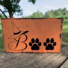 Boo Halloween Fall Decorations Rustic Farmhouse in Orange by Heartfelt Giver