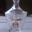 Vintage Shriner's Lidded Glass Container