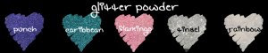 Cosmetic glitter pack