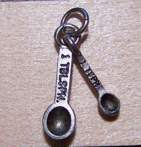 Pewter Measuring Spoons Charm Lead Safe Made in U.S.A.