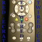 Two (Qty. 2) AT&T U-verse ATT Uverse Universal Remote Control (Replacement) OEM - Black S10-S1