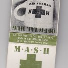 Retro Mash 4077th Promo Promotional Official Product Matchbook - 003