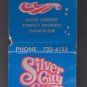 Retro Silver City Casino Las Vegas Nevada Matchbook Match Cover Matches