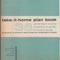 Vintage 1960 Take It Home Plan Book Up-To-Date Homes to Build Popular Home Farm