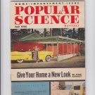 Vintage Fall 1955 Monthly Popular Science "Give Your Home A New Look" Pristine