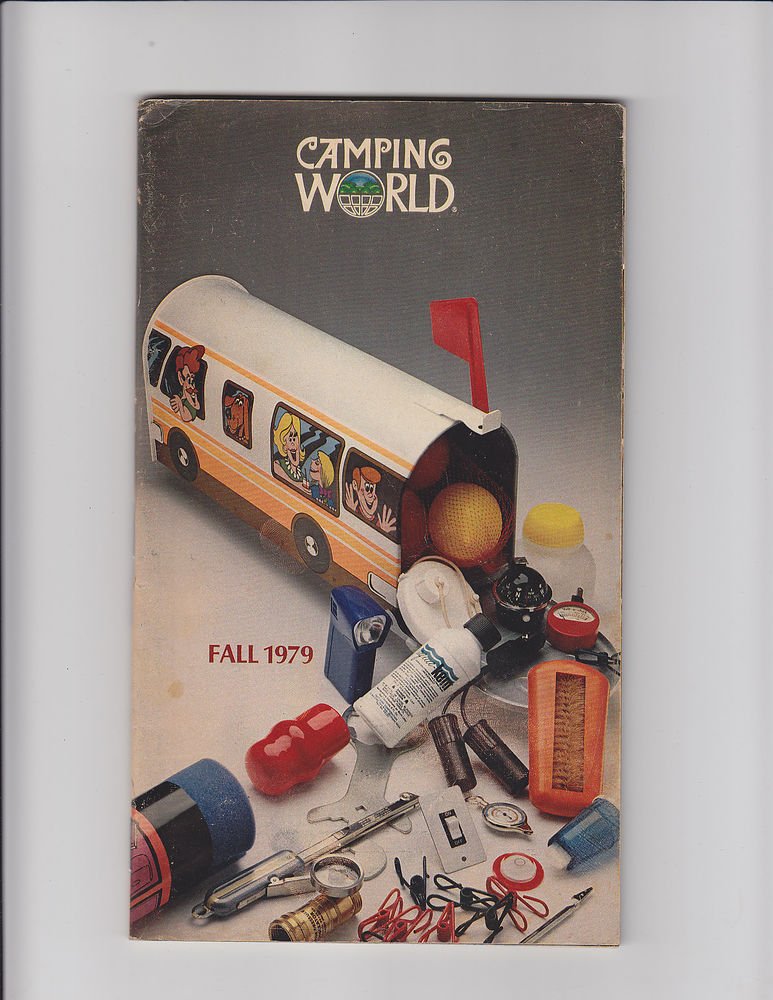 Vintage Retro Fall 1979 Camping World Catalog RV Equipment Accessories Very Good