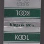 Vintage Retro Kool Super Lights Kings & 100's Smooth & Fresh Cigarette Matchbook