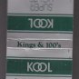 Vintage Retro Kool Super Lights Kings & 100's Smooth & Fresh Cigarette Matchbook