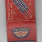 Vintage Retro Safety-Edge Diamond Wax Paper Diamond Match Company Matchbook