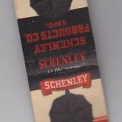Vintage Retro Schenley Products Co. Inc. New York Advertisement Matchbook