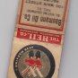 Vintage Retro The Heil Co. Oil Heating Milwaukee Wisconsin * Feature * Matchbook