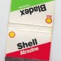 Vintage Shell Gas Gasoline Bladex Atrazine Logo Matchbook Matchcover Match