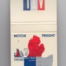 Vtg Associated Truck Lines ATL Motor Freight Great Lakes Area Matchbook