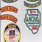 Vtg Retro NCHA Convention Meeting Group Patch Badge Wisconsin Illinois Hoosier