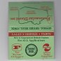 Vtg Retro Peninsular Diesel General Motors GM Power Detroit Diesel Matchbook
