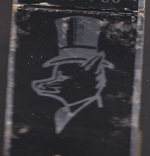 Vtg The Silver Fox Cocktail Lounge Racine Wisconsin Fox Top Hat Design Matchbook