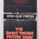 Retro 1975 The Rocky Horror Picture Show Promo Promotional Lips Matchbook