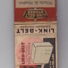 Vintage 1930's Link-Belt Chicago Econo-Matic Coal Stoker Heater Racine Matchbook