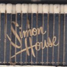 Vintage Retro Simon House * Feature * Restaurant Cocktails Madison WI Matchbook