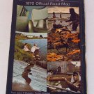 1970 70 Ontario Canada Official Road Map Transportation Highway