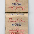 Vintage Travel Inn Motel "The Captains Table" Benton Harbor Michigan Matchbook