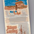 Retro Nelsons Landing Restaurant Saint Louis Missouri Matchbook Unstruck New