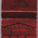 House of Gerhard German Restaurant Bavarian Haus Wisconsin Unstruck Matchbook
