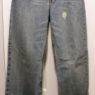 Arizona Bootcut Men's Boy's Bootcut Blue Jeans Distressed Style 14 Reg  27x28