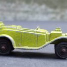 Vtg Lime Green Roadster Tootsietoy Tootsietoys Tootsie Toy Convertible Metal Car
