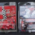Lot of 2 Dale Earnhardt Jr. Coca-Cola Coke Limited Edition 1998 Monte Carlo Cars