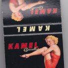 Vtg Kamel Cigarettes Cigarette Pin-Up Pin Up Pinup Girl Unstruck Matchbook Match