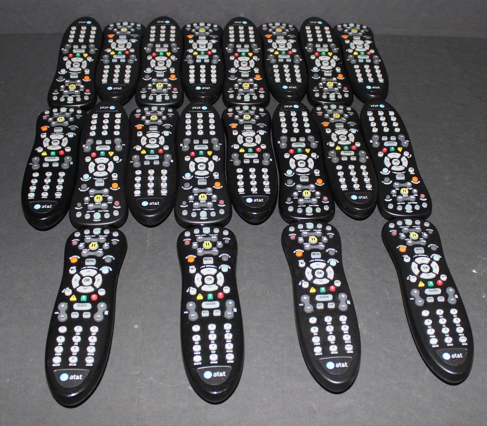 At&t U-verse Universal Remote Control Lot S10-S1 S2 S3 Digital TV DVR 20 Remotes
