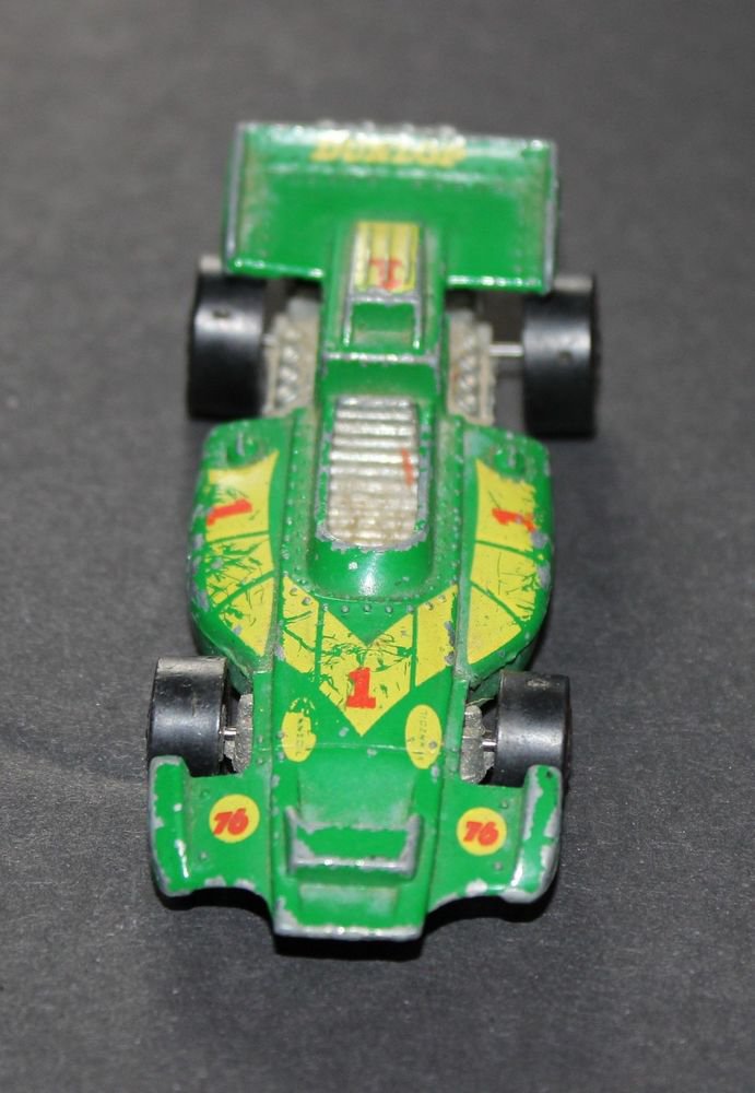 Vtg 1973 73 Green El Rey Special Race Car Hot Wheels Mattel Toy Die-Cast Car