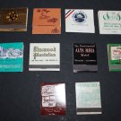 Vtg Hotel Motel Resort Golf Country Club Mixed Matchbook Matchbox Matches Lot
