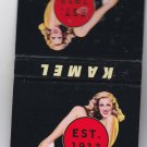 Vtg Kamel Cigarettes Cigarette Pin-Up Pinup Pin Up Girl Est 1913 Matchbook Mint
